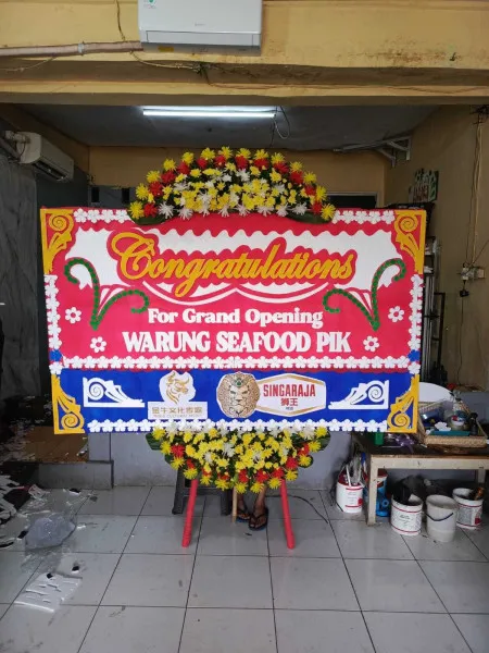 Papan Bunga Ucapan Selamat Universitas Kristen Indonesia